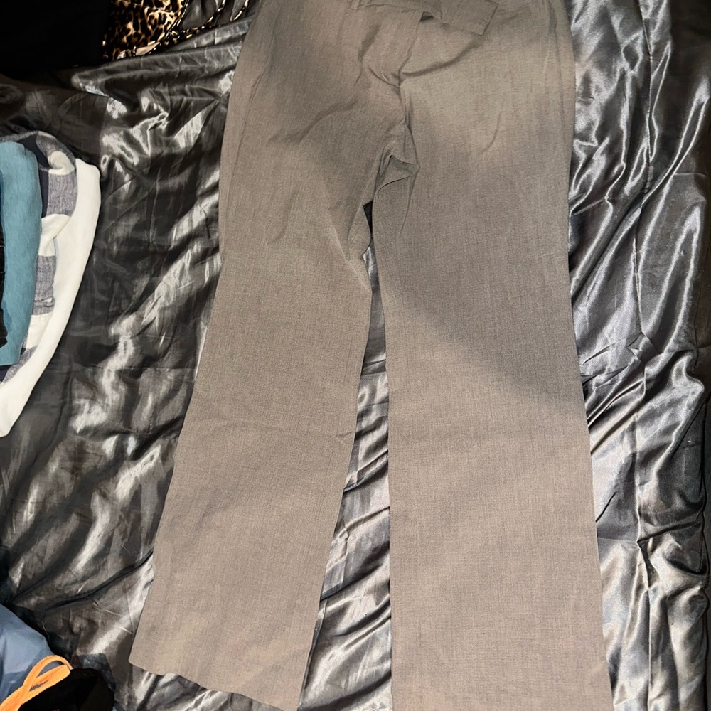 women’s Gray Slacks